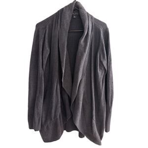 Barefoot Dreams CozyChic Lite Knit Women's Large/Extra Large Open Cardigan Blue